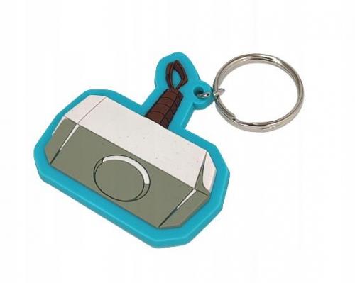 Marvel rubber keychain - Thor Hammer / brelok gumowy Marvel - młot Thora