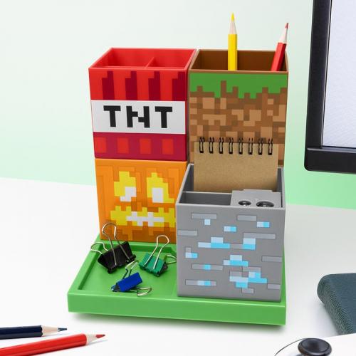 Minecraft Desktop Organiser / przybornik na biurko Minecraft