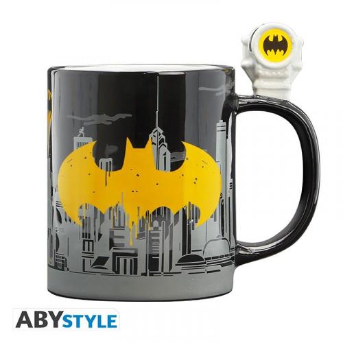 DC Comics mug 3D handle - Bat-Signal / kubek 3D Dc Comics Batman - Bat-Signal - ABS