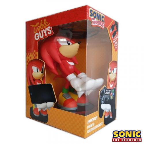 Sonic - Knuckles phone & controller holder / stojak Sonic - Knuckles (20 cm)