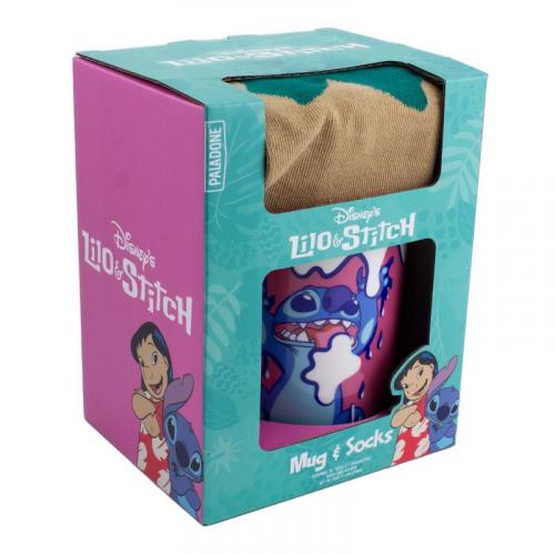 Disney Lilo and Stitch Mug and Socks gift set / zestaw prezentowy Disney - Lilo i Stitch: kubek plus skarpetki