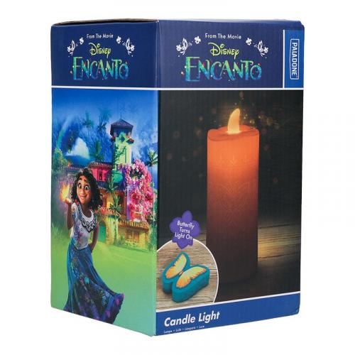 Disney Encanto Candle Light with Butterfly Remote / Disney lampka świeczka zdlanie włączana - Nasze Magiczne Encanto