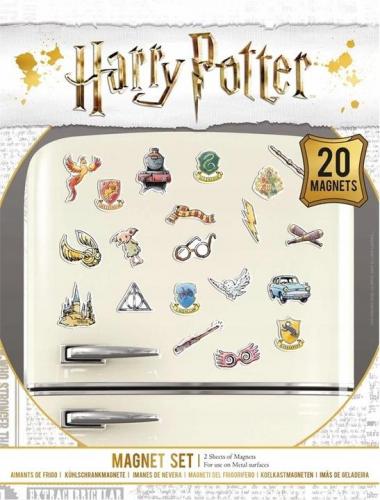 HARRY POTTER (WHIMSICAL) MAGNET SET (20 pcs) / zestaw magnesów Harry Potter (20 szt)