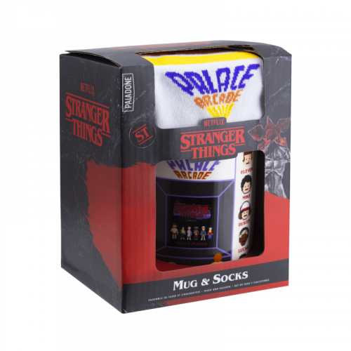 Stranger Things gift set: mug plus socks / zestaw prezentowy Stranger Things: kubek plus skarpetki