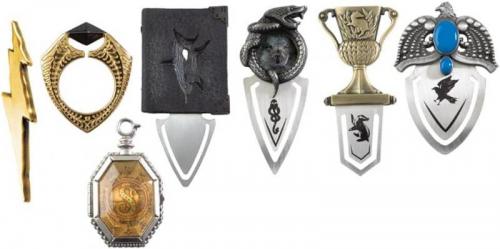 Harry Pottert the Horcrux bookmark collection (7 pcs) / Harry Potter zestaw zakładek do książek Horctux (7 szt)