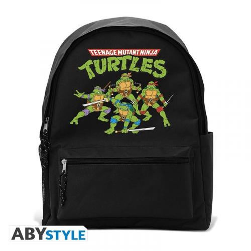 Teenage Mutant Ninja Turtles TMNT backpack - Turtles fighting pose / plecak Żółwie Ninja TMNT - ABS