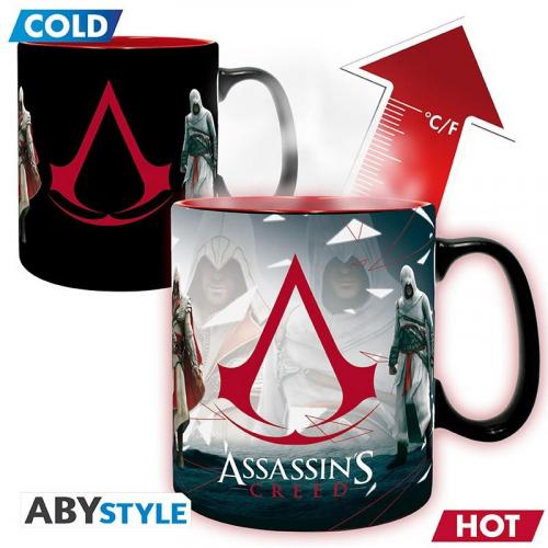 ASSASSIN’S CREED Mug Heat Change 460 ml - Legacy / kubek termoaktywny Assassin's Creed - dziedzictwo - ABS