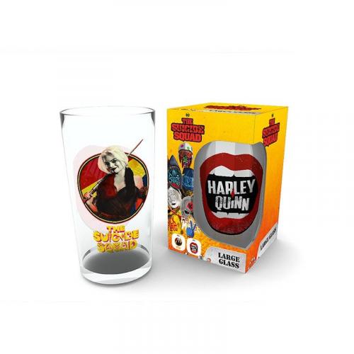 DC COMICS Harley Quinn large glass (400 ml) / Dc Comics Harley Quinn (400 ml) - ABS