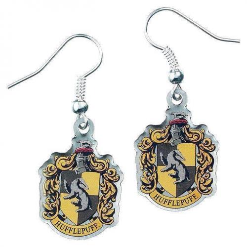 Harry Potter Hufflepuff Crest Earrings / kolczyki Harry Potter - Hufflepuff herb