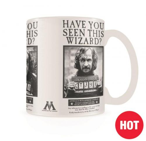 Harry Potter (Wanted Sirius Black) HEAT CHANGE MUG / kubek termoaktywny Harry Potter (Wanted Sirius Black)