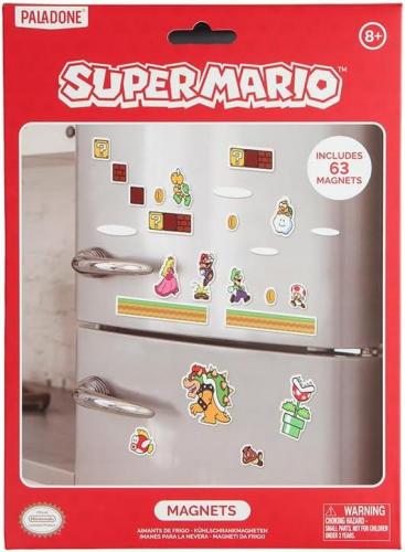 Super Mario Magnets set (63 pcs) / Super Mario zestaw magnesów (63 szt)