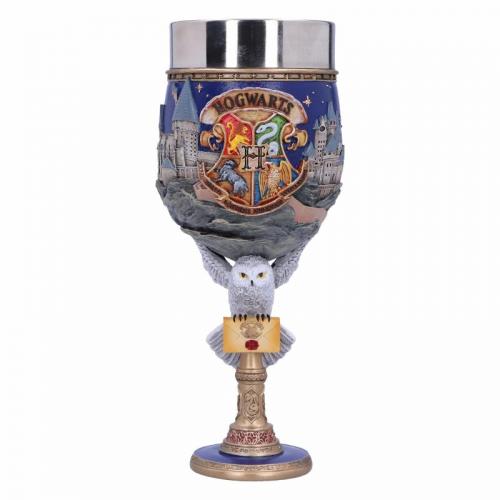 Harry Potter Hogwarts Collectible Goblet (high: 19,5cm ) / Puchar kolekcjonerski Harry Potter - Hogwarts (wys: 19,5 cm)