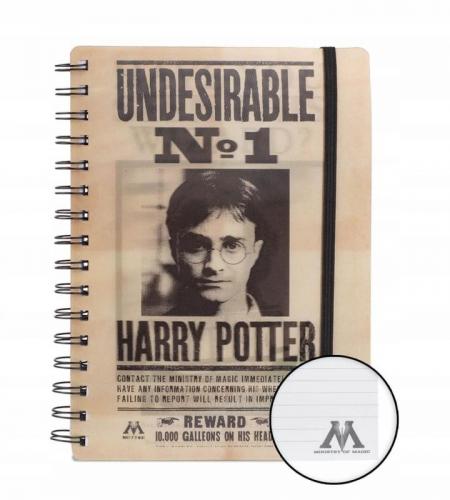 HARRY POTTER (SIRIUS & HARRY) 3D NOTEBOOK / Notatnik 3D Harry Potter (SIRIUS & HARRY)