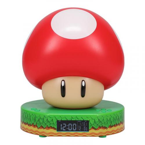 Super Mushroom Digital Alarm Clock / zegar cyfrowy Super Mushroom