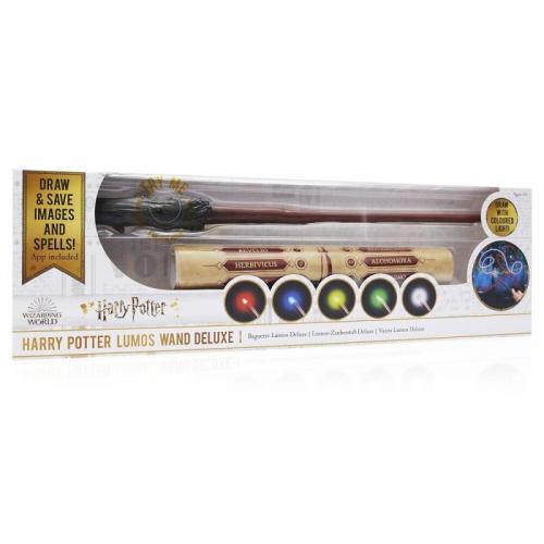 HARRY POTTER - Deluxe Lumos Wand - Harry (length: 35 cm) / Różdżka Harry Potter Deluxe Lumos - Harry (długość: 35 cm)