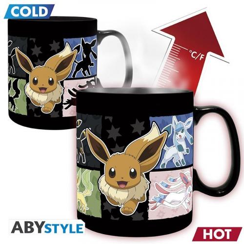 POKEMON Mug Heat Change (460 ml) - Eevee / kubek termoaktywny Pokemon - Eevee (460 ml) - ABS