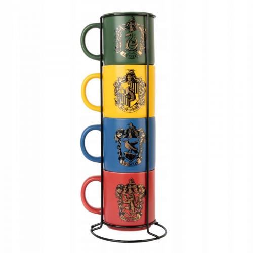 Harry Potter set of mugs (4 pcs) - Dormitories / Harry Potter zestaw kubków (4 szt) - Dormitoria