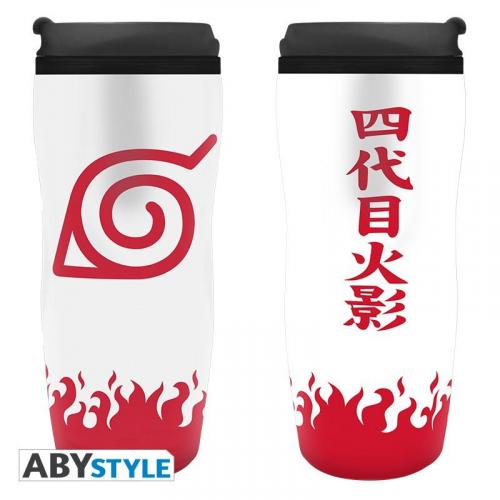 NARUTO SHIPPUDEN travel mug - Yondaime Hokage / kubek podróżny Naruto Shippuden - Yondaime Hokage - ABS