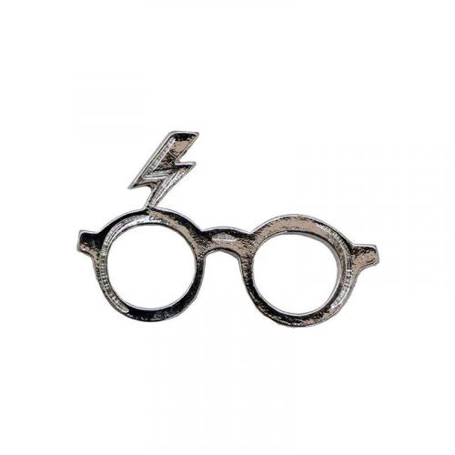 Harry Potter glasses and Lightning bolt pin badge / Przypinka Harry Potter - okulary z błyskawicą
