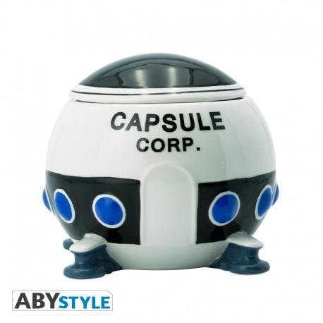 DRAGON BALL - Mug 3D - Capsule Corp spaceship / kubek 3D Dragon ball Capsule Corp - statek kosmiczny - ABS