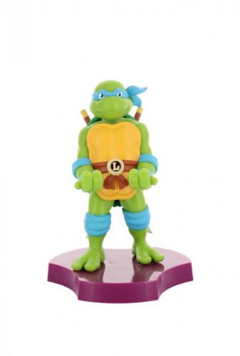 TMNT: Leonardo Cable Guys Holdem - Earbud Holder (11 cm) / Stojak na słuchawki Wojownicze Żółwie Ninja - Leonardo (11 cm)