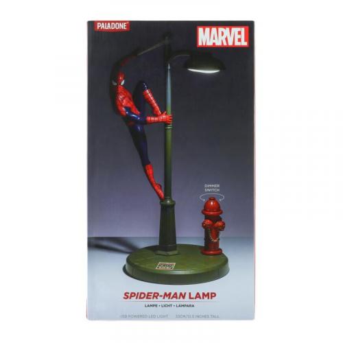 Marvel Spider-man lamp (high: 34 cm) / lampa Marvel Spider-man (wysokość 34 cm)