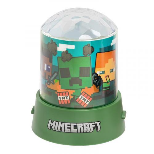 Minecraft Party Projection Light (high: 13 cm) / Minecraft Lampka projekcyjna na imprezę (wysokość: 13 cm)