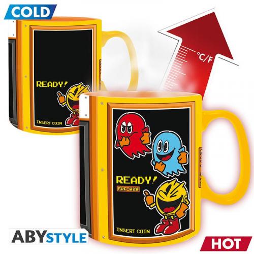 PAC-MAN mug heat change (460 ml) - Arcade / Pac-man kubek termoaktywny (460 ml) Arcade - ABS