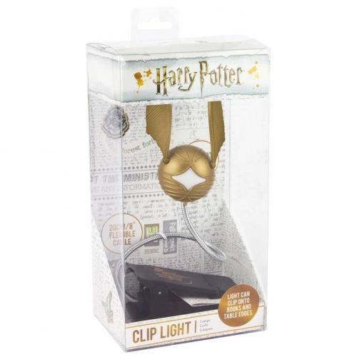 Harry Potter book light Golden Snitch (clip) / Harry Potter lampka do czytania - Złoty Znicz (klips)