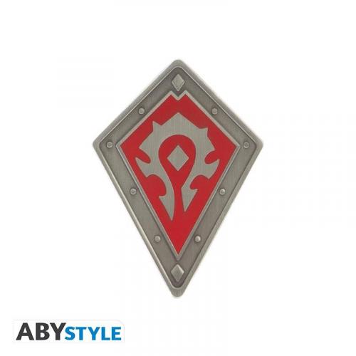 WORLD OF WARCRAFT premium magnet - Horde logo / World of Warcraft magnes - logo Horda - ABS