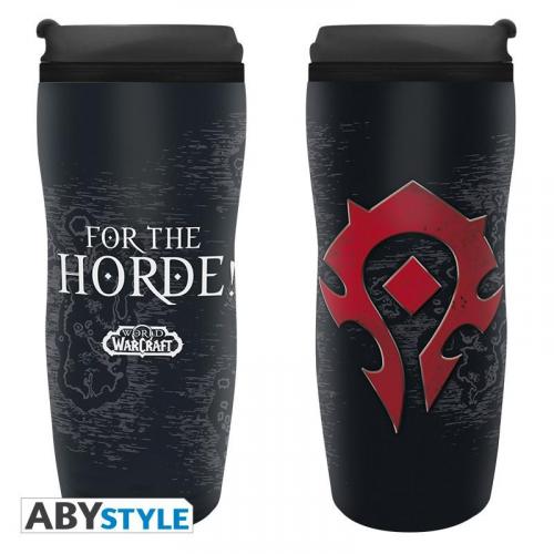 WORLD OF WARCRAFT Travel mug - Horde / World of Warcraft kubek termiczny - Horde - ABS