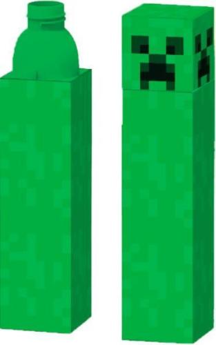 Minecraft Creeper cube canteen (650 ml) / butelka wielkokrotnego użycia Minecraft Creeper (650 ml)