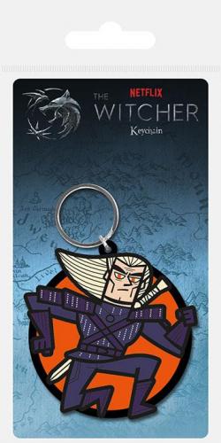 THE WITCHER (GERALT) PVC KEYCHAIN / Brelok Wiedźmin - Geralt