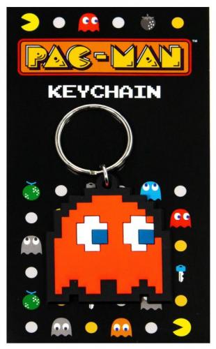 Pac-Man rubber keychain - red ghost / brelok gumowy Pac-man - czerwony duszek