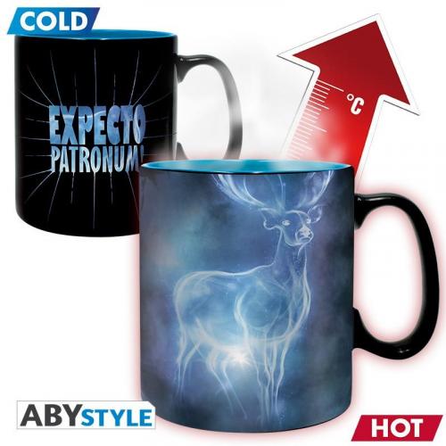HARRY POTTER Mug Heat Change Patronus / kubek termoaktywny Harry Potter Patronus - ABS