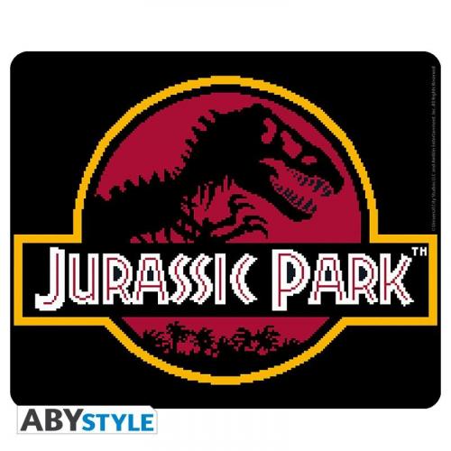 Jurassic Park Flexible mousepad - Pixel logo (23,5 x 19,5 cm) / Jurassic Park podkładka pod myszkę - Pixel logo (23,5 x 19,5 cm) - ABS