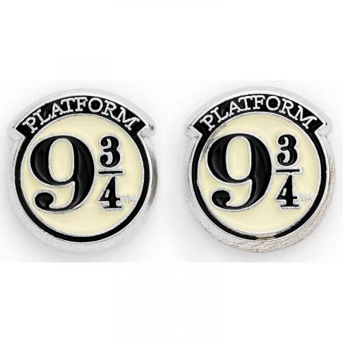 Harry Potter Platform 9 3/4 stud earrings / kolczyki Harry Potter - Peron 9 3/4 (posrebrzane)