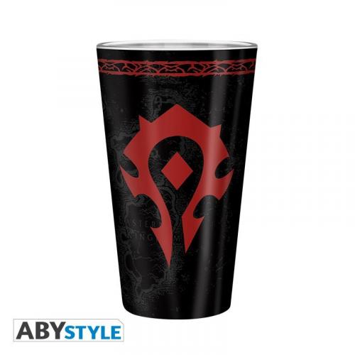 World of Warcraft large glass (400 ml) - Horde / World of Warcraft szklanka (400 ml) - Horde - ABS