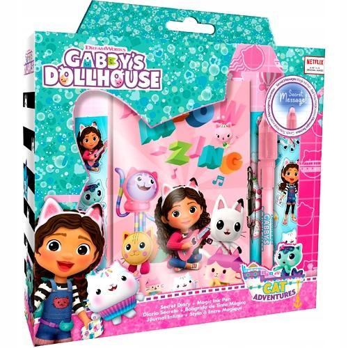 Gabbys Dollhouse secret diary with magic pen / Koci domek Gabi pamiętnik z magicznym długopisem