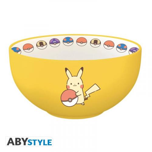 POKEMON bowl (600 ml) - Pikachu Electric Type / Pokemon miska (600 ml) - Pikachu Electric Type - ABS