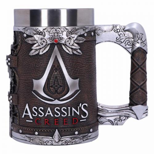Assassins Creed Tankard of the Brotherhood (high: 15,5 cm) / Kolekcjonerski kufel bractwa Assassins Creed (wys: 15,5 cm)