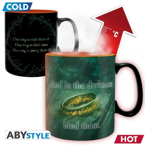 LORD OF THE RING Mug Heat Change (460 ml) Sauron / kubek termoaktywny Wladca pierscieni Sauron 460 ml - ABS