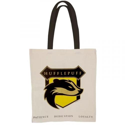 Harry Potter tote bag - Hufflepuff crest / torba na zakupy Harry Potter - Hufflepuff herb