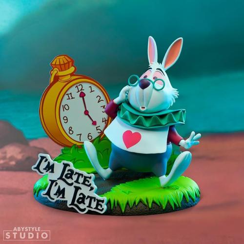 Disney Figurine - White rabbit / figurka Disney - Biały Królik - ABS