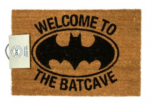 BATMAN (WELCOME TO THE BATCAVE) DOORMAT / wycieraczka pod drzwi Batman (60x40 cm)