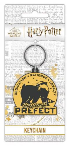 HARRY POTTER (CLUBHOUSE- HUFFLEPUFF) PVC KEYCHAIN / Brelok Harry Potter - Hufflepuff