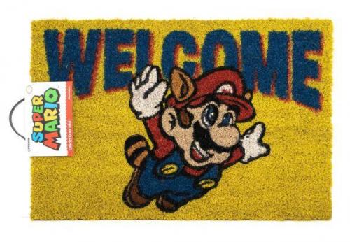 SUPER MARIO (WELCOME) DOOR MAT / wycieraczka pod drzwi Super Mario - Welcome (60x40 cm)
