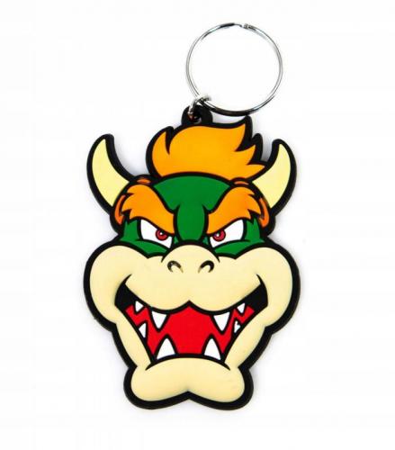 Super Mario rubber keychain - Bowser / brelok gumowy Super Mario - Bowser