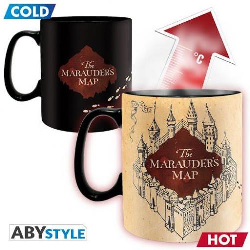 HARRY POTTER Mug Heat Change Marauder / kubek termoaktywny Harry Potter Marauder - ABS