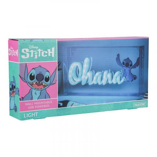 Disney Stitch Ohana LED Neon Light / lampka neonowa Disney Stitch - Ohana